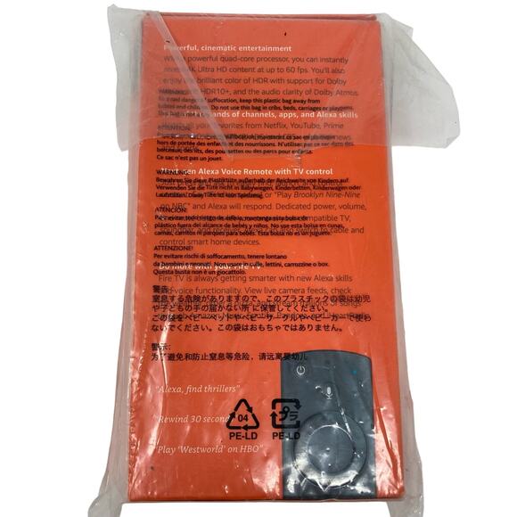 Amazon Fire TV Stick 4K Streaming Media Player 2020 Alexa Voice Remote NEW - Picture 2 of 7